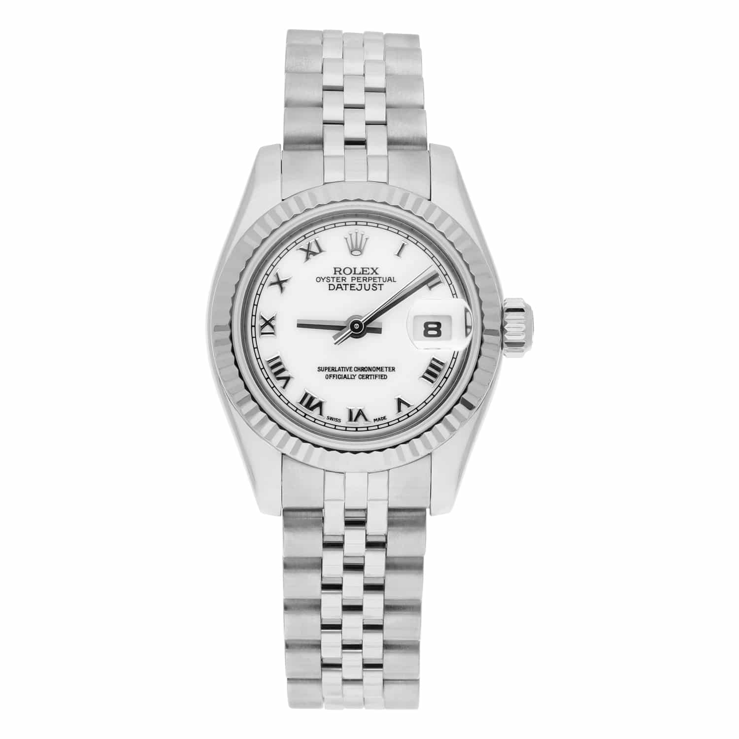Pre-owned Rolex Datejust 26 ladies watch. luxury watch